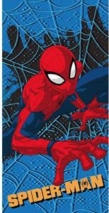 Červená/modrá detská osuška z mikrovlákna 70x140 cm Spider-man – Jerry Fabrics