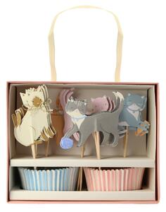 Súprava na pečenie cupcakes Cute Kittens 24 ks