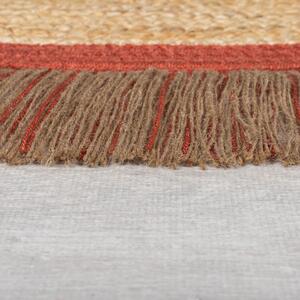 Flair Rugs koberce Kusový koberec Kahana Terracotta kruh - 180x180 (priemer) kruh cm