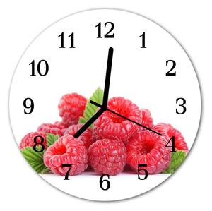 Nástenné sklenené hodiny Maliny fi 30 cm