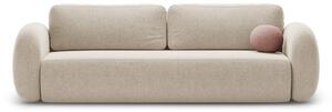Béžová ženilková rozkladacia/s úložným priestorom pohovka 262 cm Tonale – Cosmopolitan Design