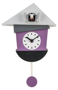 AURIOL® Nástenné kyvadlové kukučkové hodiny (fialová) (100358288)