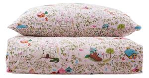 Ružové bavlnené detské obliečky na dvojlôžko 200x200 cm Fairytale – Belle & Boo