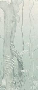 Sivo-modrá vliesová fototapeta, Listy, stromy, DG3MOE1022, Wall Designs III, Khroma by Masureel