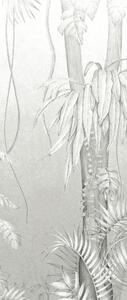 Sivá vliesová fototapeta, Listy, stromy,, DG3MOE1013, Wall Designs III, Khroma by Masureel
