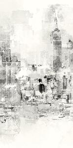 Sivá vliesová fototapeta, Mesto, DG3CIT1011, Wall Designs III, Khroma by Masureel