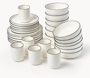 Porcelánová súprava riadu Facile, 6 osôb (30 dielov)