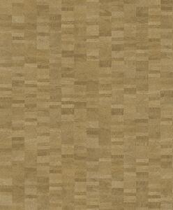 Hnedo-béžová geometrická vliesová tapeta, SPI201, Spirit of Nature, Khroma by Masureel