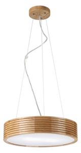 Brilagi - LED závesný luster na lankách CARVALHO MODERN 2xE27/60W/230V dub, priemer 37,5 cm