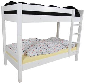 POSCHODOVÁ POSTEĽ, 90/200 cm biela Linea Natura - Detské izby, Online Only