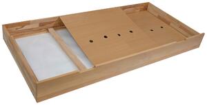 POSTEĽNÁ ZÁSUVKA, 90/17,5/195 cm, buk Linea Natura - Postele