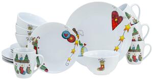 KOMBINOVANÝ SERVIS, 16-dielne, porcelán Creatable - Online Only bytové doplnky, Online Only
