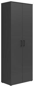 VIACÚČELOVÁ SKRIŇA, grafitová, 70/195/40 cm Carryhome - Skrine do chodby