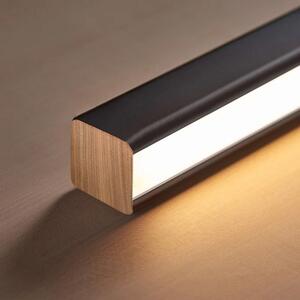 Toolight, LED stropné svietidlo 80 cm 12W APP1447-CP, čierna matná, OSW-02391