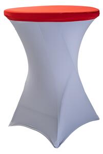 TENTino Elastická čiapka na dosku bistro stola 80 cm VIAC FARIEB Farba obrusu: BIELA / WHITE