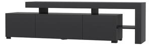 Hanah Home TV stolík Beliz s LED osvetlením antracit