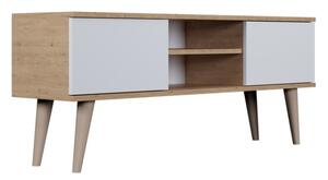 Kocot kids TV stolík TORONTO 120 cm dub artisan/biely