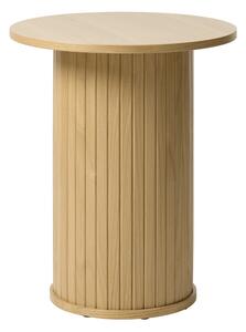 Dizajnový odkladací stolík Vasiliy 50 cm prírodný dub