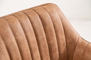 Barová stolička Turin vintage hnedá