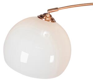 Moderná inteligentná oblúková lampa medená vrátane A60 Wifi - Arc Basic