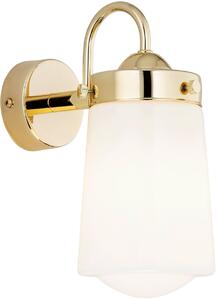Argon Pasadena nástenná lampa 1x15 W biela-mosadzná 4717