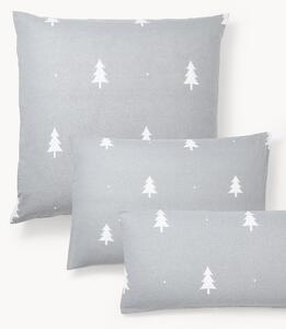 Flanelová obliečka na vankúš s vianočným motívom X-mas Tree