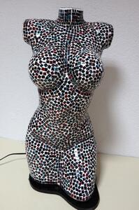 Stolná lampa ART -Torzo ženy 60 cm