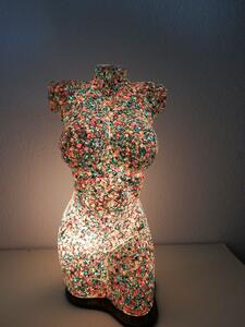 Stolná lampa ART -Torzo ženy 60 cm