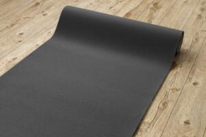 Protišmykový koberec RUMBA 1897 čierny / sivý