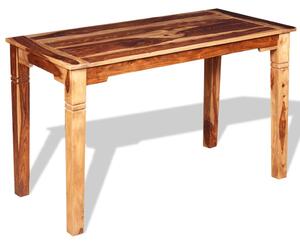 Jedálenský stôl z masívneho sheeshamového dreva, 120x60x76 cm