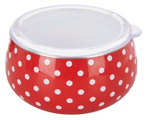 Miska BODKA Lem s viečkom pr. 13 cm