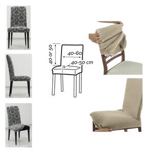 Forbyt Napínací poťah na stoličky Istanbul sivá, 40 x 60 cm, sada 2 ks