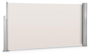 Blumfeldt Bari 316, bočná clona, bočná roleta, 300 x 160 cm, hliník, krémovo piesková
