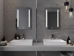 Mexen Remi, LED kúpeľňové zrkadlo s podsvietením 50 x 70 cm, 6000K, ochrana proti zahmlievaniu, 9804-050-070-611-00