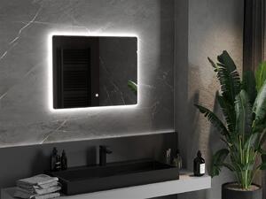Mexen Sun, LED kúpeľňové zrkadlo s podsvietením 80x60 cm, 6000K, ochrana proti zahmlievaniu, 9807-080-060-611-00