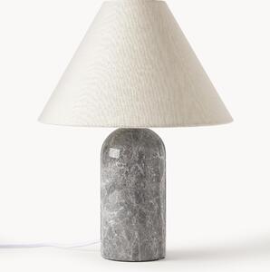 Stolová lampa s mramorovým podstavcom Gia