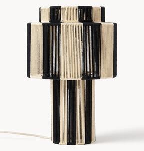 Stolová lampa z ľanových vlákien Lace
