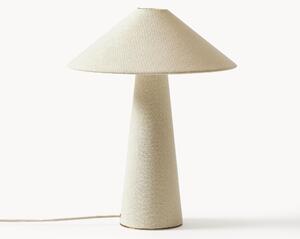 Veľká stolová lampa z ľanu Ilena