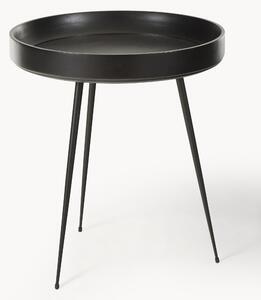 Okrúhly odkladací stolík z mangového dreva Bowl