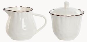 Porcelánový džbánik na mlieko's cukorničkou Morn, 2 ks