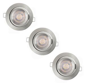 Ledvance Ledvance - SADA 3x LED Stmievateľné podhľadové svietidlo SIMPLE LED/4,9W/230V P225214 + záruka 3 roky zadarmo