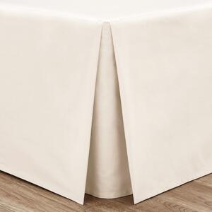Krémový perkálový poťah na rám postele 150x200 cm Easy Iron Percale – Catherine Lansfield