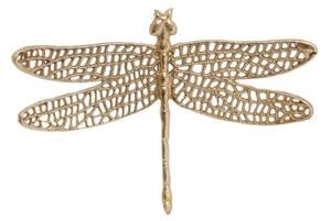 Kovová nástenná dekorácia 36x24 cm Dragonfly – Light & Living