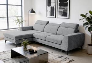 ROHOVÁ SEDAČKA, textil, antracitová Livetastic - Sedačky, Online Only