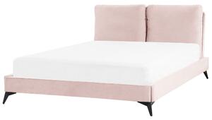 Manželská posteľ 140 cm Mellody (ružová). Vlastná spoľahlivá doprava až k Vám domov. 1081344
