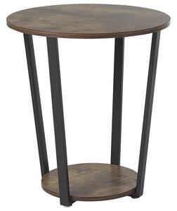 Príručný stolík Oriza (tmavé drevo). Vlastná spoľahlivá doprava až k Vám domov. 1081799