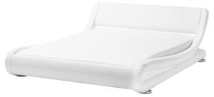 Manželská posteľ 160 cm AVENUE 2 (s roštom) (biela). Vlastná spoľahlivá doprava až k Vám domov. 1007117