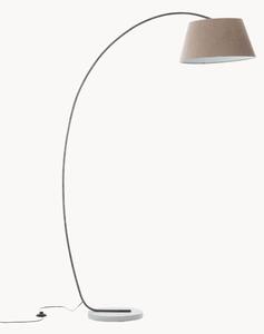 Veľká oblúková lampa s patinou Brok