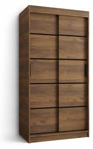 Šatníková skriňa Rubino V1 100x200x62 - orech warmia