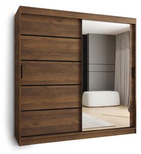 Šatníková skriňa Rubino V2 200x200x62 - orech warmia